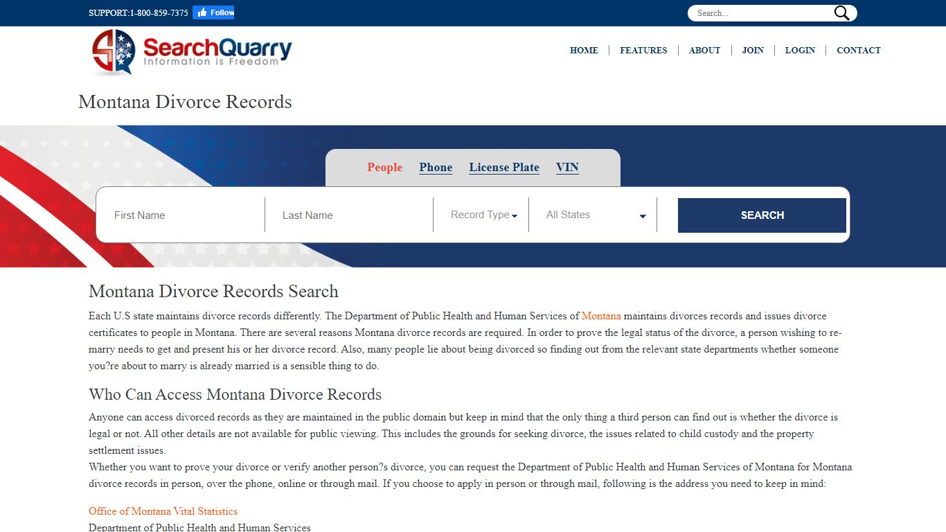 Free Montana Divorce Records | Enter a Name & View Divorce Records